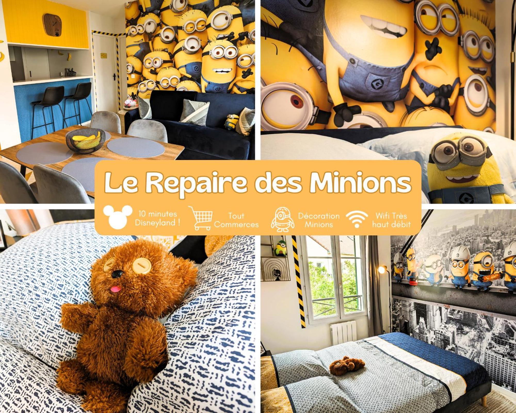 Le Repaire Des Minions - 10' Disney - Familial Bailly-Romainvilliers Eksteriør billede